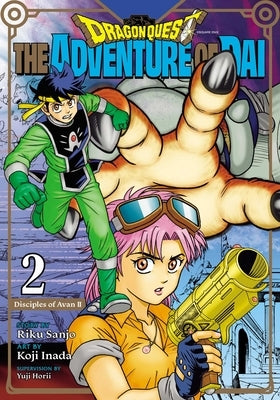 Paperback of Dragon Quest: The Adventure of Dai, Vol. 2 by Viz Media, featuring colorful cover art with characters from the series.