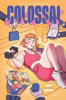 Paperback of Colossal Volume 1 graphic novel by Abrams Fanfare, featuring colorful cover art and detailed illustrations.