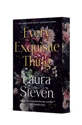 Paperback of "Every Exquisite Thing" by Wednesday Books, featuring the book cover with artistic design and title text.