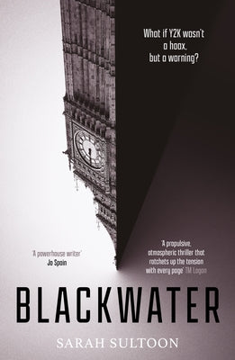 Blackwater paperback thriller by Orenda Books, featuring dark atmospheric cover art with moody ocean and shoreline imagery.