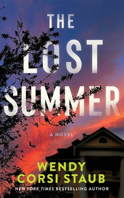 Paperback of The Lost Summer novel by Thomas & Mercer, showing the book cover with colorful summer scene and title text.