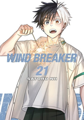 Paperback Wind Breaker 21 manga by Kodansha Comics featuring colorful cover art and dynamic illustration style.