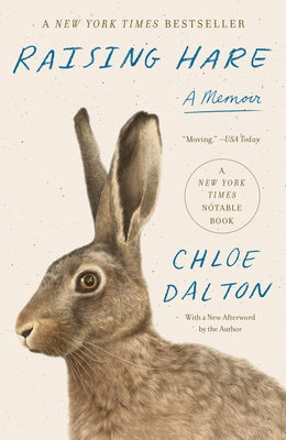 Paperback of Raising Hare: A Memoir by Vintage, featuring a cover with a serene hare illustration and textured design.