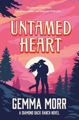 Paperback of Untamed Heart novel by Pan Publishing, showing the book cover with colorful artwork and title text.
