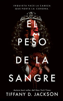Paperback of "El Peso de la Sangre" by Urano World, showing the book cover with dark and red-themed artwork.