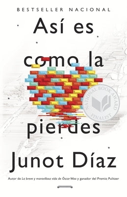 Paperback copy of "Así Es Como La Pierdes / This Is How You Lose Her" by Vintage Espanol, featuring a cover with bold typography.