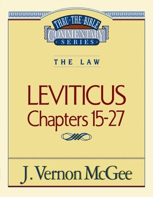 Paperback copy of Thru the Bible Vol. 07 The Law by Thomas Nelson, showing the book cover with title and author details.