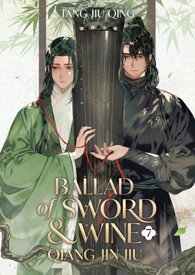 Paperback of Ballad of Sword and Wine Qiang Jin Jiu Volume 7 novel by Seven Seas, showing the book cover with artwork and title.