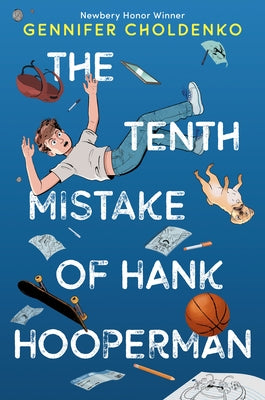Paperback of The Tenth Mistake of Hank Hooperman by Yearling Books, showing the book cover with title and author details.