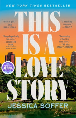 Paperback of "This Is a Love Story" by Dutton, featuring the book cover with romantic artwork and title text.