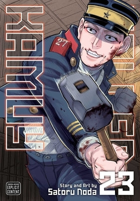 Paperback of Golden Kamuy Vol. 23 manga by Viz Media, featuring cover art with characters from the series.