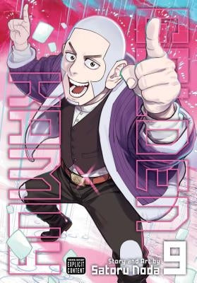 Paperback of Golden Kamuy, Vol. 9 by Viz Media featuring cover art with characters from the manga series.