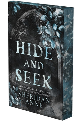 Paperback of Hide and Seek: A Dark Stalker Romance by Podium Publishing, featuring the book cover with dark, mysterious artwork.