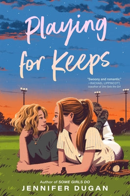 Paperback of "Playing for Keeps" by Penguin Young Readers Group, featuring colorful cover art with children playing outdoors.