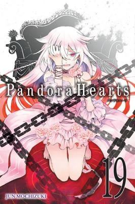 Paperback of Pandora Hearts Vol. 19 by Yen Press, featuring cover art with dark fantasy illustrations.