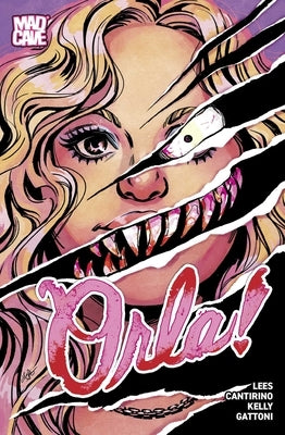 Paperback of Orla! comic book by Mad Cave Studios, featuring colorful cover art with characters and vibrant illustrations.