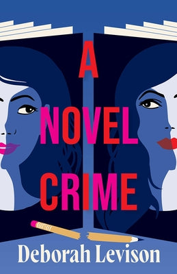 Paperback novel "A Novel Crime" by Thomas & Mercer featuring a dark, mysterious cover with shadowy figures and crime scene imagery.