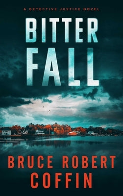 Paperback of Bitter Fall by Severn River Publishing, featuring the book cover with autumn-themed artwork and title text.
