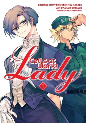 Paperback of Cells at Work! Lady 1 manga by Kodansha Comics featuring colorful cover art with female character illustrations.