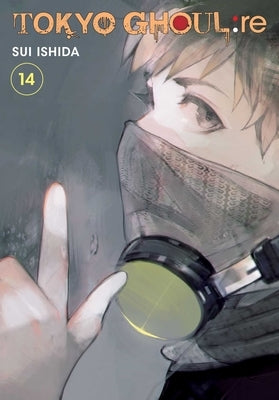 Paperback of Tokyo Ghoul: Re, Volume 14 by Viz Media featuring cover art with characters from the manga series.