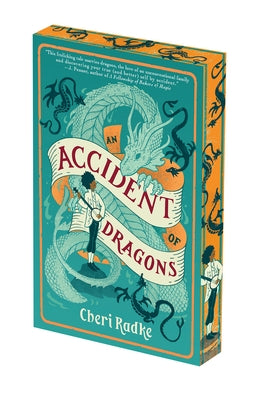 Deluxe limited edition paperback of "An Accident of Dragons" by Erewhon Books, featuring detailed cover art.