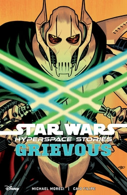 Paperback of Star Wars: Hyperspace Stories featuring Grievous, published by Dark Horse Books, with cover art showing the character.