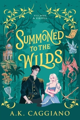 Paperback copy of "Summoned to the Wilds" novel by Sourcebooks Casablanca, featuring a forest-themed cover image.