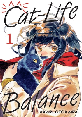 Paperback of Cat-Life Balance 1 comic book by Kodansha Comics featuring colorful cover art of a playful cat character.