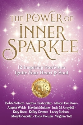 The Power of Inner Sparkle paperback book by Heart & Soul Publishing featuring a colorful cover with inspiring designs.