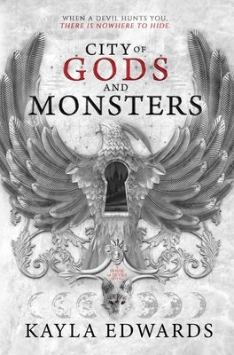 Paperback of City of Gods and Monsters by Scarlett Press, showing the book cover with artistic design and title text.