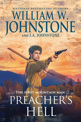 Paperback of Preacher's Hell by Pinnacle Books, featuring dark, intense cover art with a preacher figure and ominous background.