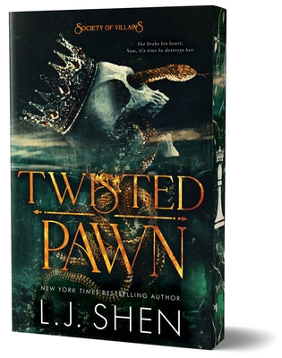 Paperback of Twisted Pawn Deluxe Edition by Bloom Books, featuring the book cover with dark and mysterious artwork.