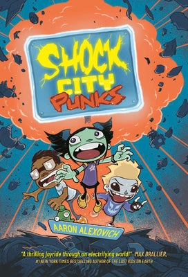Paperback of Shock City Punks graphic novel by Viking Books for Young Readers, featuring urban artwork and punk-inspired illustrations.