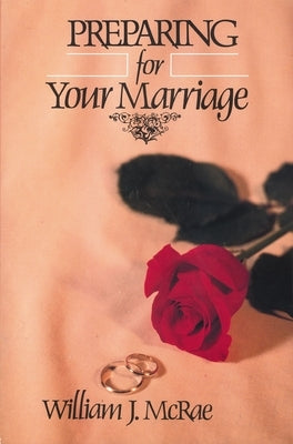 Paperback book titled "Preparing for Your Marriage" by Zondervan, featuring a close-up of the cover with a couple holding hands.
