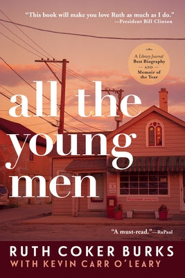 Paperback of "All the Young Men" by Grove Press, featuring the book cover with title and author details.