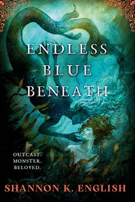 Paperback of "Endless Blue Beneath" by Orbit, showing the book cover with ocean-themed artwork and title text.
