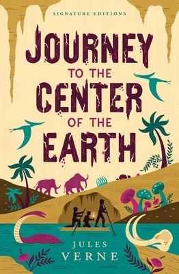 Paperback edition of Journey to the Center of the Earth by Union Square Kids, featuring a colorful adventure-themed cover.