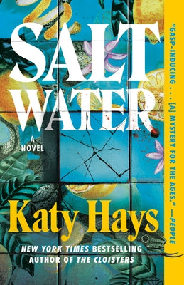 Saltwater paperback book by Ballantine Books showing the cover with ocean-themed artwork and title text.
