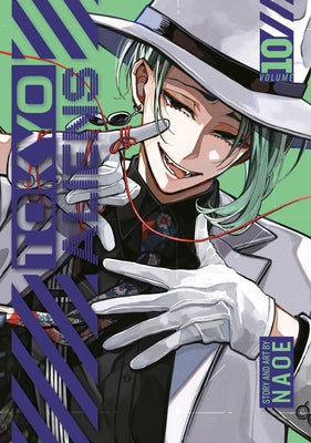 Tokyo Aliens 10 paperback manga by Square Enix Manga featuring colorful cover art with characters from the series.