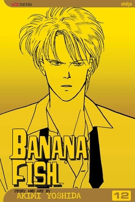 Paperback of Banana Fish, Vol. 12 manga by Viz Media featuring colorful cover art and detailed illustrations.