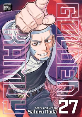 Paperback of Golden Kamuy Vol. 27 manga by Viz Media featuring colorful cover art with characters in action.