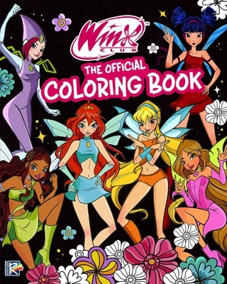 Winx Club official coloring book, paperback edition with vibrant fairy illustrations from Ulysses Press.