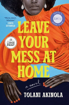 Paperback book titled "Leave Your Mess at Home" by Random House Large Print Publishing with a simple cover design.