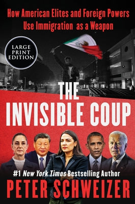 Paperback of "The Invisible Coup" by Harper Large Print showing the book cover with title and author details.