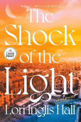 Paperback of The Shock of the Light by Random House Large Print Publishing, showing the book cover with title and author details.