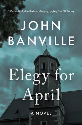 Paperback of "Elegy for April" novel by Holt Paperbacks, showing the book cover with title and author details.
