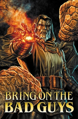 Paperback Marvel Universe comic book titled Bring on the Bad Guys featuring superhero characters on the cover.