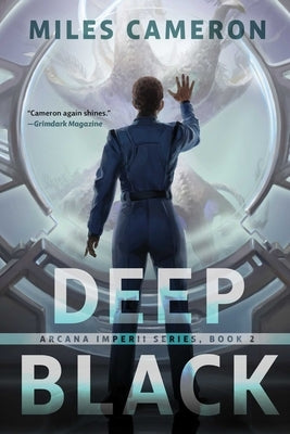 Deep Black paperback book by S&s/Saga Press, featuring a dark cover with minimalistic design.