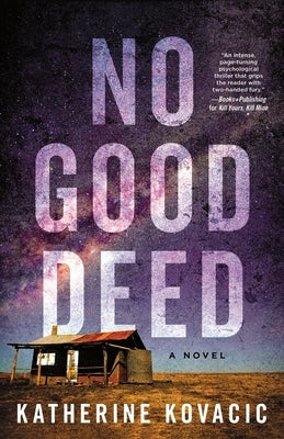 Paperback of "No Good Deed" by Poisoned Pen Press, featuring the book cover with title and author details.
