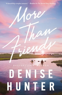 Paperback copy of "More Than Friends," a contemporary romance novel by Thomas Nelson featuring a sweet, low-spice love story.